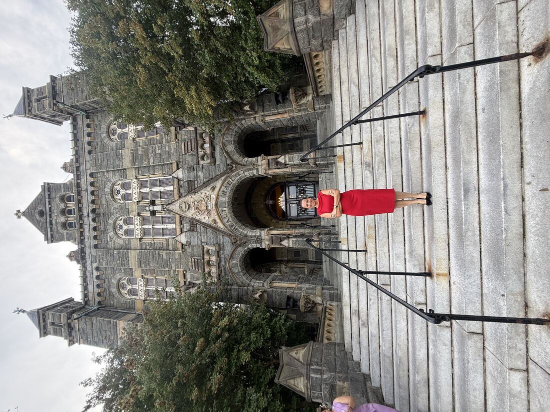 Yolima Carrero en Healy Hall, Georgetown University