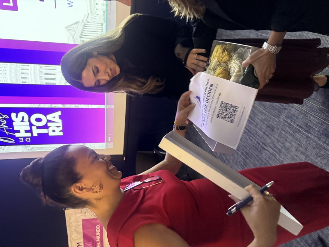 Escuela de Participación Política Niñas que Deciden presentada en She Is Global Forum